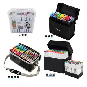 Marqueurs 60/80/168 couleurs, marqueurs de dessin manga, 168 stylos à double pointe, encre à l'alcool, fournitures scolaires, ensemble de dessin - Product Image 4
