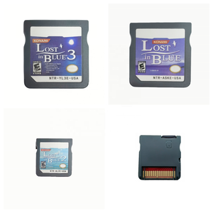 Lost in Blue 1 2 <span class=keywords><strong>3</strong></span> pour Nintendo <span class=keywords><strong>DS</strong></span>/2DS/3DS/DSi Carte console de cartouche de jeu vidéo en plastique durable - Product Image 1