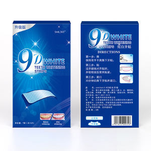 แผ่น9D ฟอกสีฟัน14คู่ผลิตภัณฑ์ดูแลฟันขาวระดับพรีเมี่ยมสติกเกอร์สำหรับฟอกสีฟันเพื่อทำให้ฟันขาวขึ้น2025 - Product Image 5