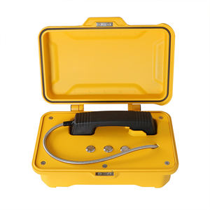 Dökme alüminyum muhafaza ip66-ip67 içinde yer alan hızlı arama için 3 düğmeli hava koşullarına dayanıklı endüstriyel telefon hattı - Product Image 5