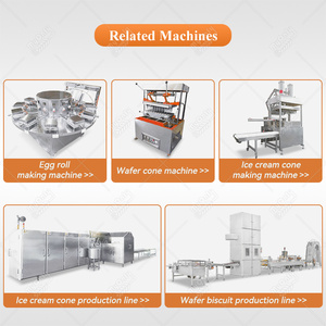 เครื่องทำบิสกิตไข่ม้วนอุตสาหกรรม <span class=keywords><strong>MY</strong></span> กำลังการผลิต 40 กก./ชม. สายการผลิตเวเฟอร์ม้วนอัตโนมัติเต็มรูปแบบ ขาย - Product Image 4