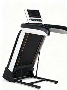 ลู่วิ่งไฟฟ้ารุ่นใหม่สำหรับใช้งานเชิงพาณิชย์ พร้อมหน้าจอ LED สำหรับออกกำลังกายที่บ้าน เสริมสร้างการเผาผลาญ ทนทาน แข็งแรง - Product Image 4