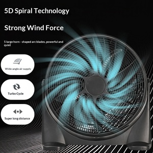 Ventilador de Piso Doméstico de 20 Pulgadas con Control Remoto, Motor Eléctrico AC, 3 Velocidades, Enfriamiento Silencioso, Función de Temporizador de 2-8 Horas, Ventilador para el Hogar - Product Image 1