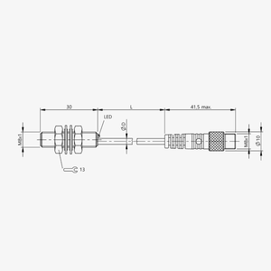 Sensor de Proximidad Inductivo B-ALLUFF BES00P3 BES 516-324-G-E4-C-S49-00,2 Original en Stock, Alta Calidad - Product Image 1