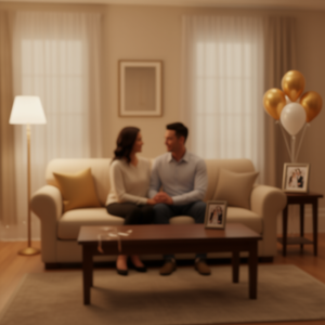 Divertendoci a scherzare tra noi per 35 anni, maglietta a maniche lunghe, regalo per il 35° anniversario di matrimonio - Product Image 3