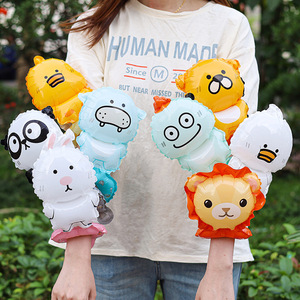 Mini <span class=keywords><strong>figura</strong></span> <span class=keywords><strong>de</strong></span> dibujos animados Animal muñeca globo oso conejo Rana zorro globos <span class=keywords><strong>de</strong></span> papel <span class=keywords><strong>de</strong></span> aluminio decoraciones para fiesta <span class=keywords><strong>de</strong></span> cumpleaños Baby Shower - Product Image 5