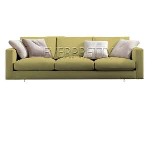 Juego de Sofás de 3 Plazas de Diseño Moderno, con Funda de Tela de Alta Calidad, Económico y Suave, para Oficina o Sala de Estar - Product Image 5