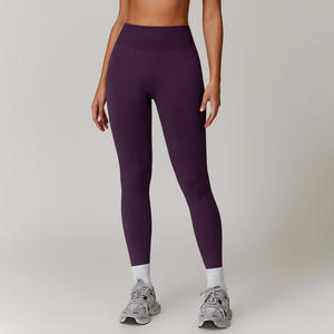 2025 nuevo diseño ropa de gimnasio mujeres elegante secado rápido compresión sin costuras nuevo Scrunch <span class=keywords><strong>Bum</strong></span> entrenamiento atlético mallas de gimnasio - Product Image 5