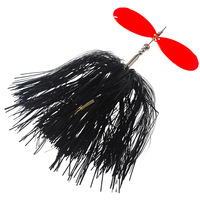 Leurre Bucktail de 45g pour la pêche au musky, au brochet, au thon, en eau salée, en haute mer, en bateau, en pêche en eau profonde, équipement de pêche