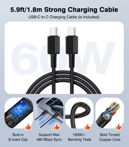 <span class=keywords><strong>Chargeur</strong></span> HNT UK 45W PPS Super <span class=keywords><strong>Rapide</strong></span> Type C avec Câble <span class=keywords><strong>Rapide</strong></span> 5A pour <span class=keywords><strong>Samsung</strong></span> Galaxy S25 S24 S23 <span class=keywords><strong>S22</strong></span> Galaxy - Product Image 5