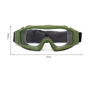 Gafas Deportivas Anti-Impacto para Exteriores, Protección UV400, Resistentes al Viento, con 3 Lentes Intercambiables para Ciclismo y Tiro - Product Image 4