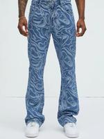 Ensemble de jeans pour homme, veste en denim jacquard et pantalon, haute qualité, confortable, approvisionnement direct d'usine, OEM personnalisable, tendance