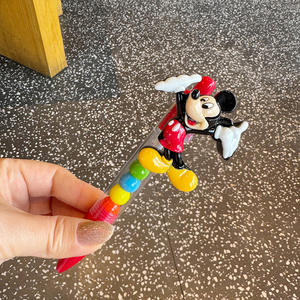 Adorable Style High Quality Plastic Ballpoint <b>Pen</b> Creative Cartoon <b>Mouse</b> Image Design Super Cute Push-Button Mechanism Students - Product Image 6