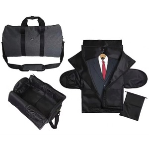 Échantillon gratuit : Sac de voyage 2-en-1 pour vêtements + Housse de costume de voyage 39 pouces avec sac à chaussures séparé - Product Image 2