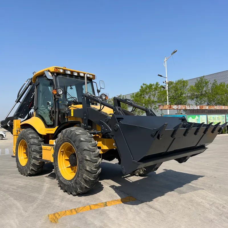 Backhoe China Loader Excavator Machine Powerful Backhoe Loader Construction Equipment And Small Backhoes For Sale