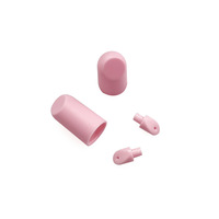 Tube de Brillant à Lèvres Rose Souple en Gros, Emballage Cosmétique 15g 20g 30g 40g, Tube de Lotion Blanc Vide 50g, Tube à Presser Blanc pour Baume à Lèvres