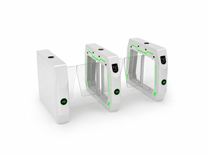 Barrera Abatible Bidireccional Personalizable con Código QR, Reconocimiento de Venas de la Palma y Sistema Anti-Embotellamiento para Gimnasios y Parques de Atracciones - Product Image 1