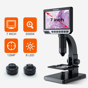 医療用12MP 2000X7インチスクリーンUSBデジタル高倍率光学顕微鏡価格 - Product Image 2