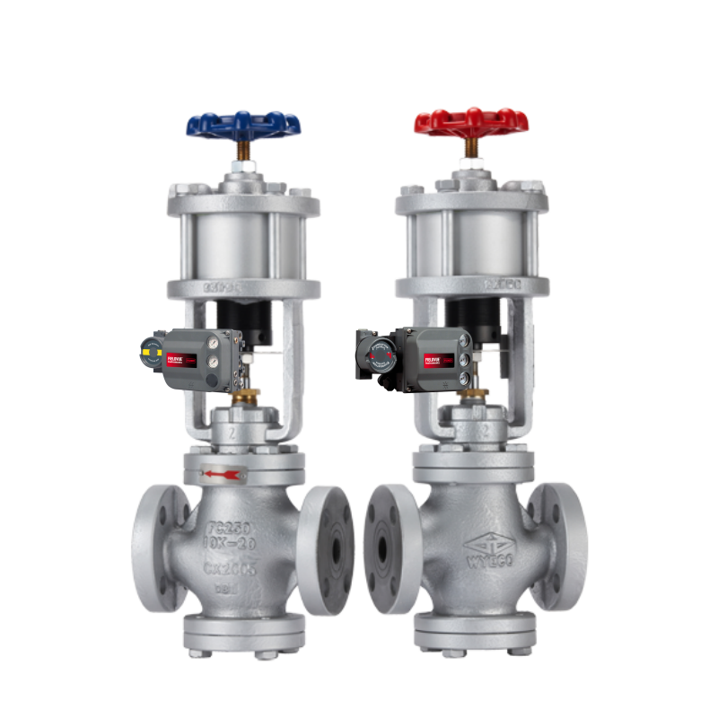 WYECO Pneumatic Cylinder Actuated Control Valves Customized Emerson Fisher Dvc6200 Valve Controller DVC6200 HC F SIS Positioner