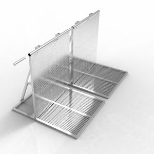 Barrera de seguridad de aluminio para conciertos, barricada de control de multitudes - Product Image 1