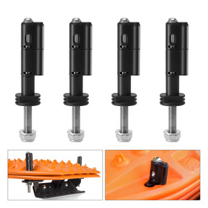 Cnspeed Lockable Security Mounting <b>Pin</b> Kit YC102568-BK For MaxTrax MKII Tow Board Recovery - Product Image 1