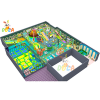 Équipement de terrain de jeux intérieur, solution complète pour les parcs d'attractions pour enfants, aire de jeux pour enfants, aire de jeux pour crèches, château gonflable