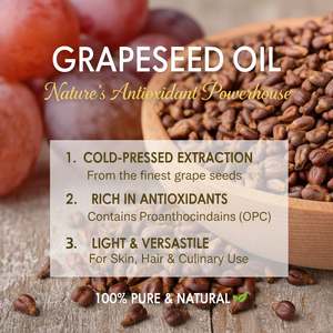 Private Label Wholesale Best Price 100% Pure Grape Seed <b>Oil</b> in Bulk for Health Skin Care Cosmetics Soap Making Excellent - Product Image 4