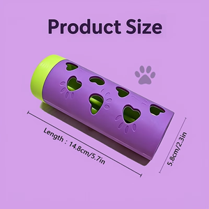 2026 Hot Wholesale New Style Pet Products Snack Roll for Dog Treat-Dispensing Roller Durable Bite Chew Toy and Slow Feeder - Product Image 5