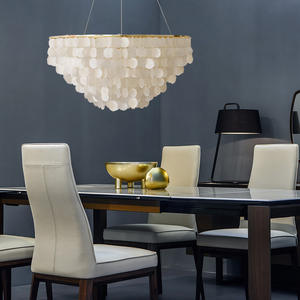 Venta Directa de Fábrica, Discos de Concha Natural Transparente de Indonesia, Concha Blanca, Campana de Viento, Decoración Ligera para Bodas, Láminas de Mica - Product Image 4