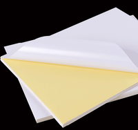 Lembar Perekat Berperekat Format A4 untuk Label Cetak Matt Putih atau Kertas Glossy untuk Printer Laser dan Inkjet