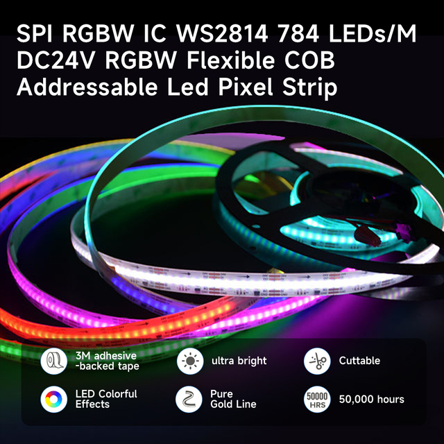 Commercial IP20 IP67 8MM 528leds/m Addressable 10w/m Mini Cut Outdoor Project Lights Led Flexible Strip Light