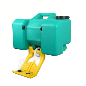 Estación <span class=keywords><strong>de</strong></span> ducha para lavado <span class=keywords><strong>de</strong></span> ojos, alta calidad, Color amarillo, montado en la <span class=keywords><strong>pared</strong></span> - Product Image 3