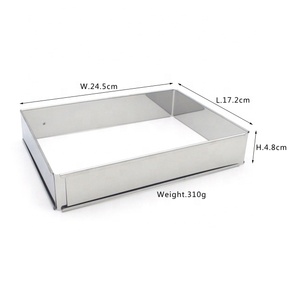Stainless Steel Adjustable <strong>Cutter</strong> 6 Inch Cake Mold Baking <strong>Cutter</strong> Mousse <strong>Ring</strong> - Product Image 3