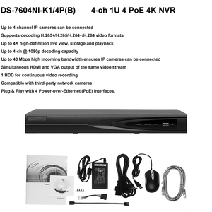 Hitosino-kit de vidéosurveillance dôme oem HIK, vision infrarouge, 5mp ip poe, caméra de sécurité, pour maison connectée, système de vidéosurveillance, haute qualité - Product Image 2