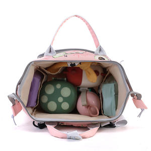 Anne ve çocuk çantası yeni çok fonksiyonlu büyük kapasiteli gezi hafif anne çantası tek omuz taşınabilir anne çantası - Product Image 4