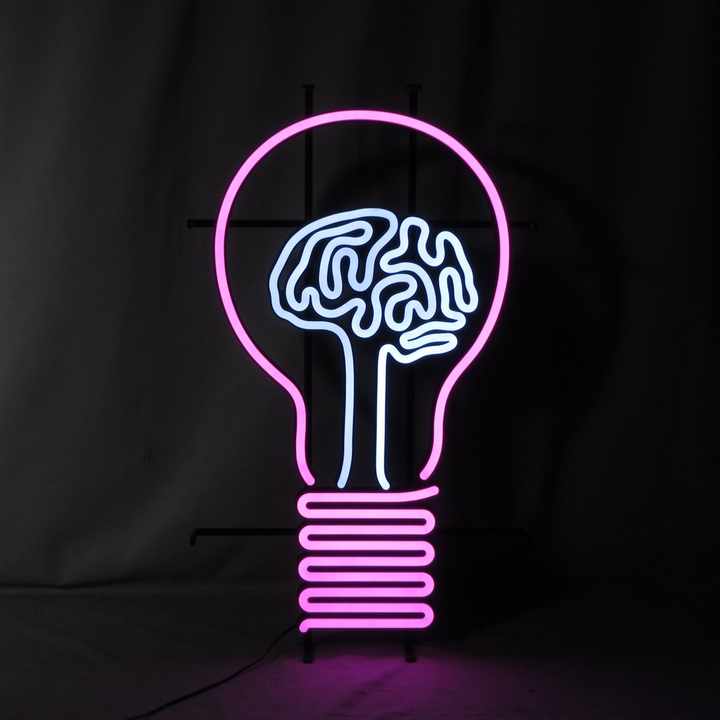 Custom Illuminated Logo LED PVC Neon Sign - Store Gradient Effect Wall