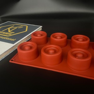 แม่พิมพ์อบขนมซิลิโคนเกรดอาหารรูปทรงครึ่งวงกลม 8 ช่อง ยี่ห้อ <span class=keywords><strong>KaiLan</strong></span> ปลอดภัยสำหรับเตาอบและเครื่องล้างจาน เหมาะสำหรับทำมูสแบบชั้นๆ - Product Image 5