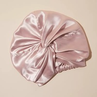 Gorro de Dormir Ajustable 100% Seda Pura para Cuidado del Cabello Unisex, Ambos Lados, 22 Momme, Turbante de Seda Natural, para Deportes y Playa