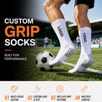 Chaussettes de football antidérapantes personnalisées de haute qualité, confortables et performantes
