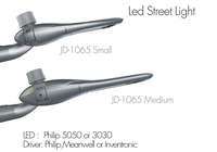 Lampadaire LED extérieur AC JD Hot Products 30-300W IP66 avec entrée AC et garantie de 5 ans