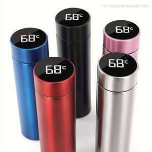500ml <b>Smart</b> Thermal Cup with LED Digital Display 304 Stainless Steel Vacuum Flask Thermos Bottle for Drinkware - Product Image 4