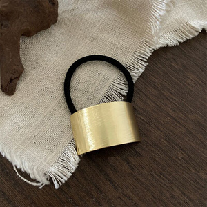 Nuovo Arrivo: Fermaglio per Capelli in <span class=keywords><strong>Metallo</strong></span> Dorato Spazzolato, Elastici e Accessori per Capelli Eleganti in <span class=keywords><strong>Metallo</strong></span> - Product Image 3