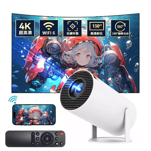 JUNUO Nuevo Proyector Mini HY300 Pro Actualizado, Inteligente, Android 11, WIFI, Pantalla Inalámbrica, 4K, Cine en Casa, Video, Proyectores para Exteriores - Product Image 2
