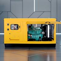 Générateur diesel haute efficacité, puissance de pointe 20kW-100kW, alternateur sans balais, groupe électrogène diesel pour alimentation hors réseau et îles