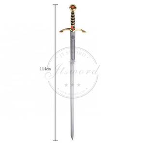 ดาบยาวอัศวินครูเสดยุคกลาง พระเจ้าชายดำ เอ็ดเวิร์ด พร้อมแผ่นป้ายโชว์ - Product Image 2