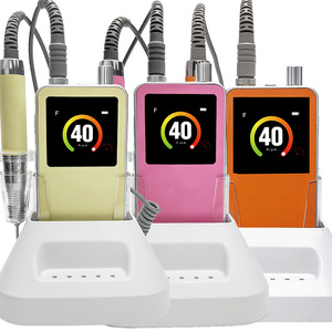 Perceuse à ongles professionnelle sans brosse 35000 tr/min lime électrique rechargeable en acrylique sans fil - Product Image 1