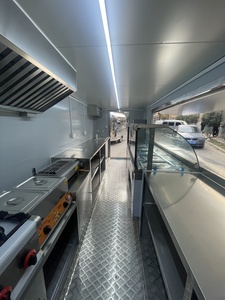 Concesión Catering Comida móvil Remolque Cafetería Totalmente equipada Bar móvil <span class=keywords><strong>Cerveza</strong></span> Comida Camión Carro Catering Snack Foods Pizza - Product Image 6