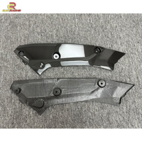 Couvercle de moteur en Fiber de carbone humide Style défi 3 pièces pour Nissan GTR R35 2008-2018 couvercle de moteur en carbone capot capot pièces de voiture
