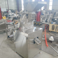 Machine de broyage fin automatique, moteur en acier inoxydable 304, haute efficacité, usage industriel, personnalisable, 60-120 mesh, prix d'usine