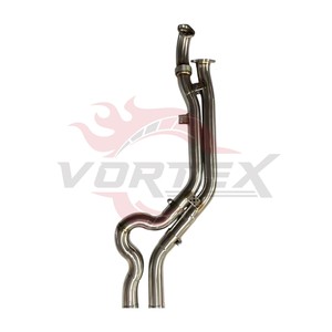 Échappement Vortex Racing pour M3 M4 G80 G81 G82 G83 S58 3.0T en acier inoxydable 304 poli miroir, tube intermédiaire à longueur égale, X-pipe, Z-pipe - Product Image 5
